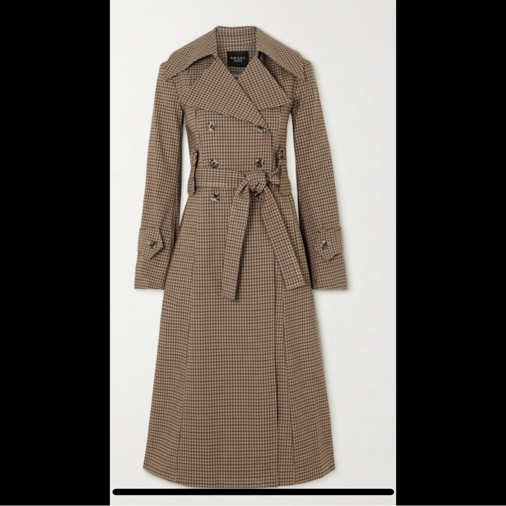 A.W.A.K.E. Mode Double Breasted Trench
